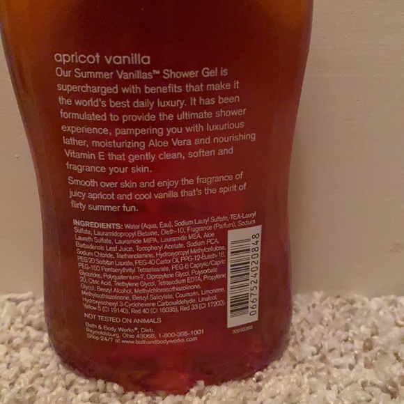 Bath&Body works RARE Apricot Vanilla shower gel - Picture 2 of 2